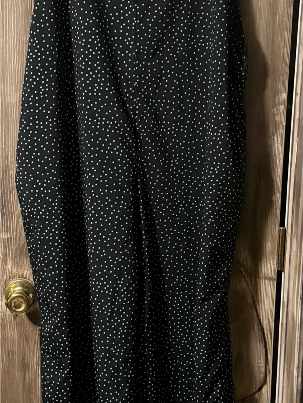 SHEIN Black Polka Dot Jumpsuit